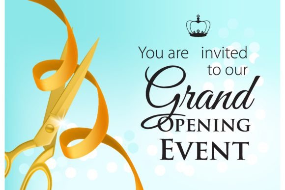Download Grand Opening Event Lettering with Golde - Event Collection